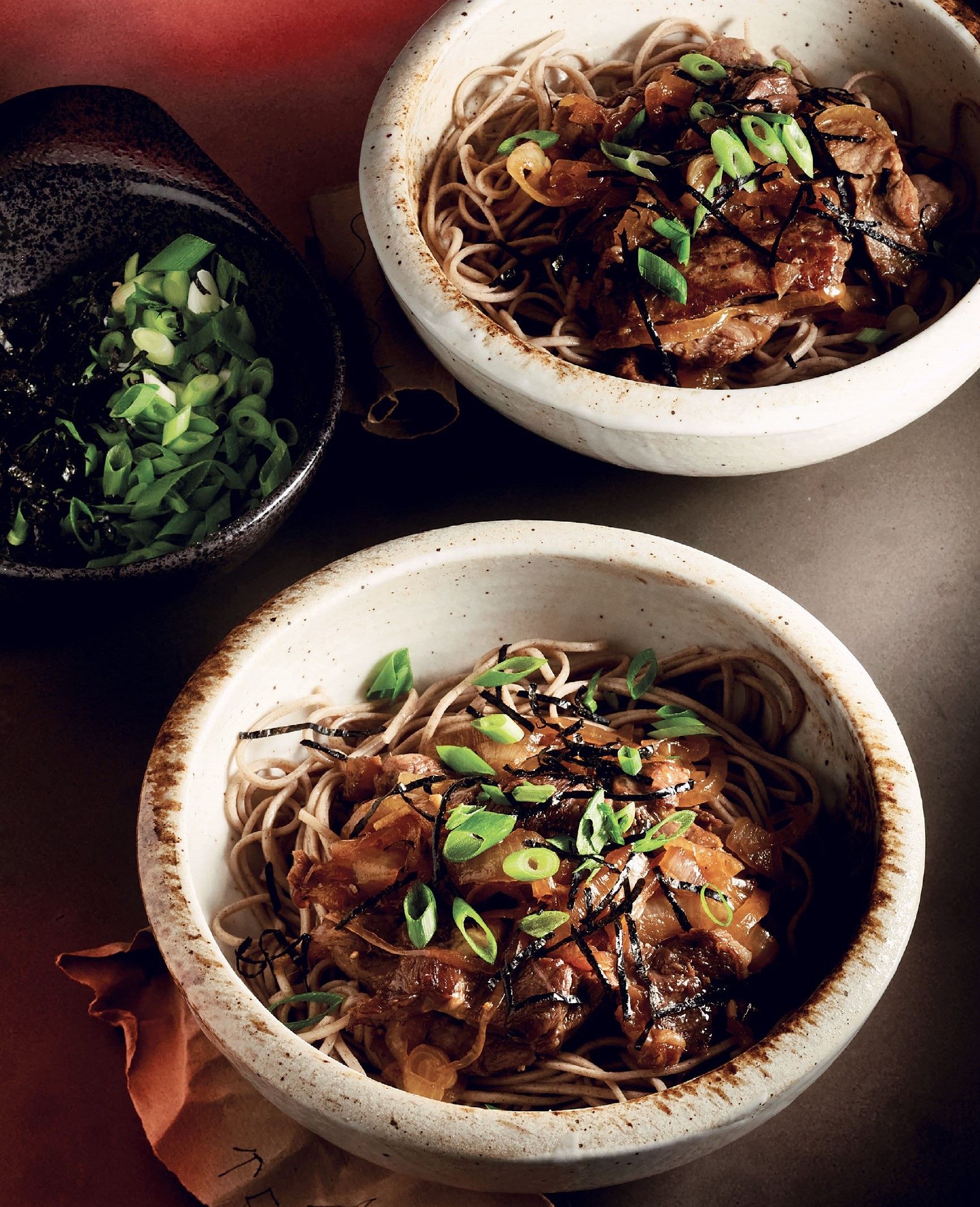 Strono Tuggs's noodle dish was inspired by Sakhet's Noodles.