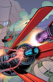 The podracer repainted and used by Sebulba.