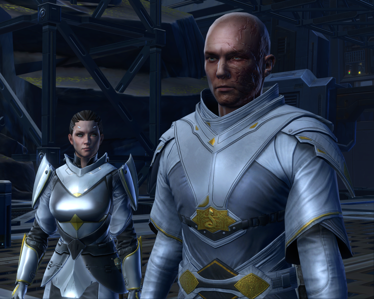 Senya and Arcann join the Commander in battle.