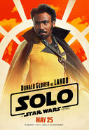 Lando Calrissian character poster