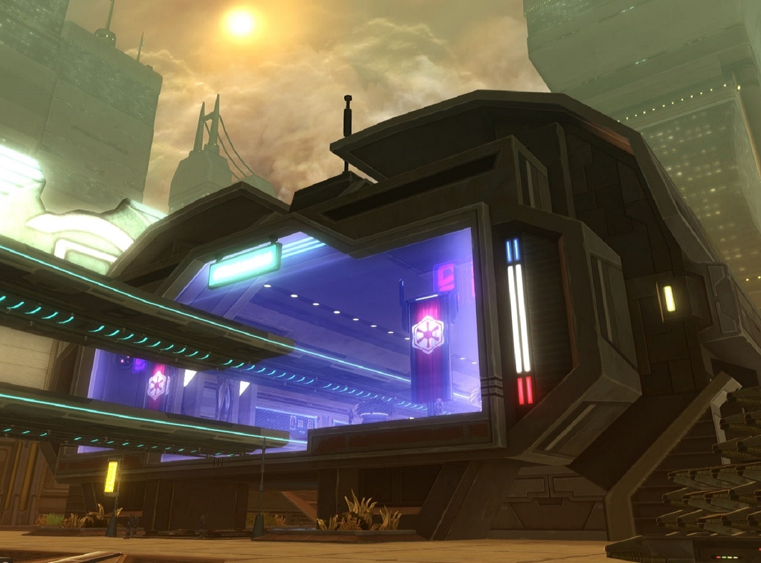 Business Sector Tram Station appearance 