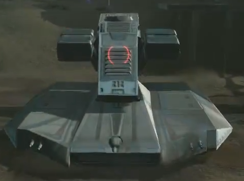 Prototype hover tank appearance 
