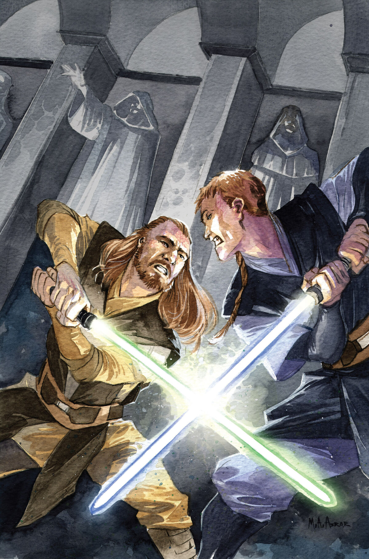 Qui-Gon Jinn & Xanatos vs Kyle Katarn & Jerec - Battles - Comic Vine