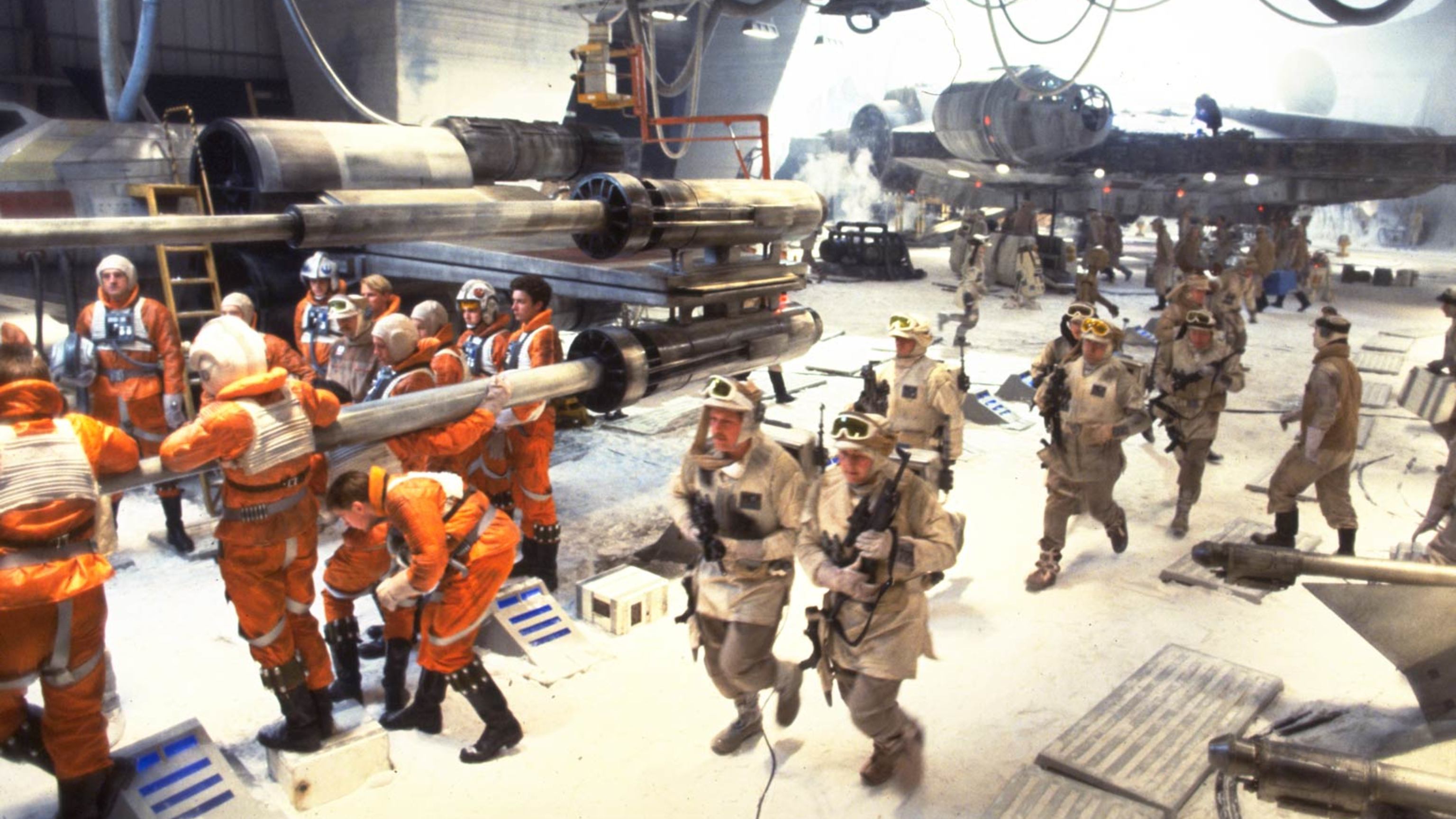 Philap Bygar was stationed at Echo Base (pictured) on Hoth.