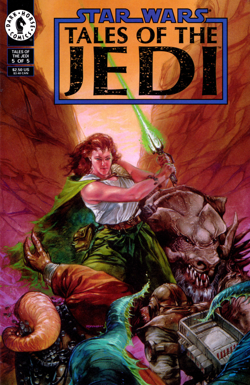 Cover art for Tales of the Jedi issue #5