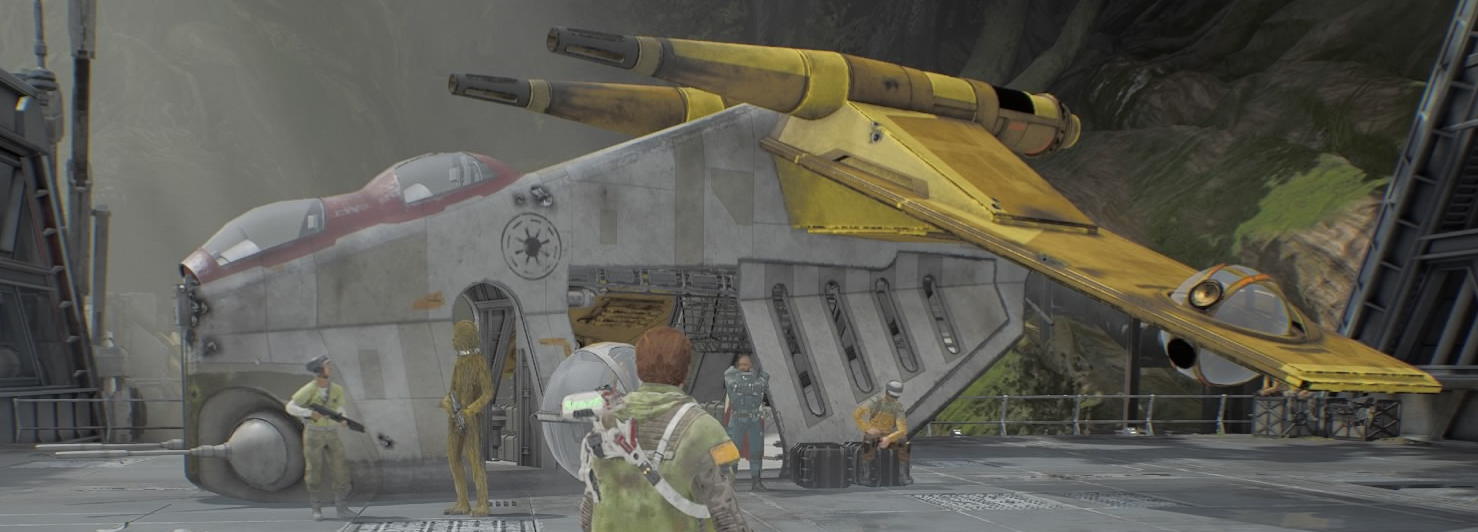 An LAAT/i used by the Kashyyyk resistance