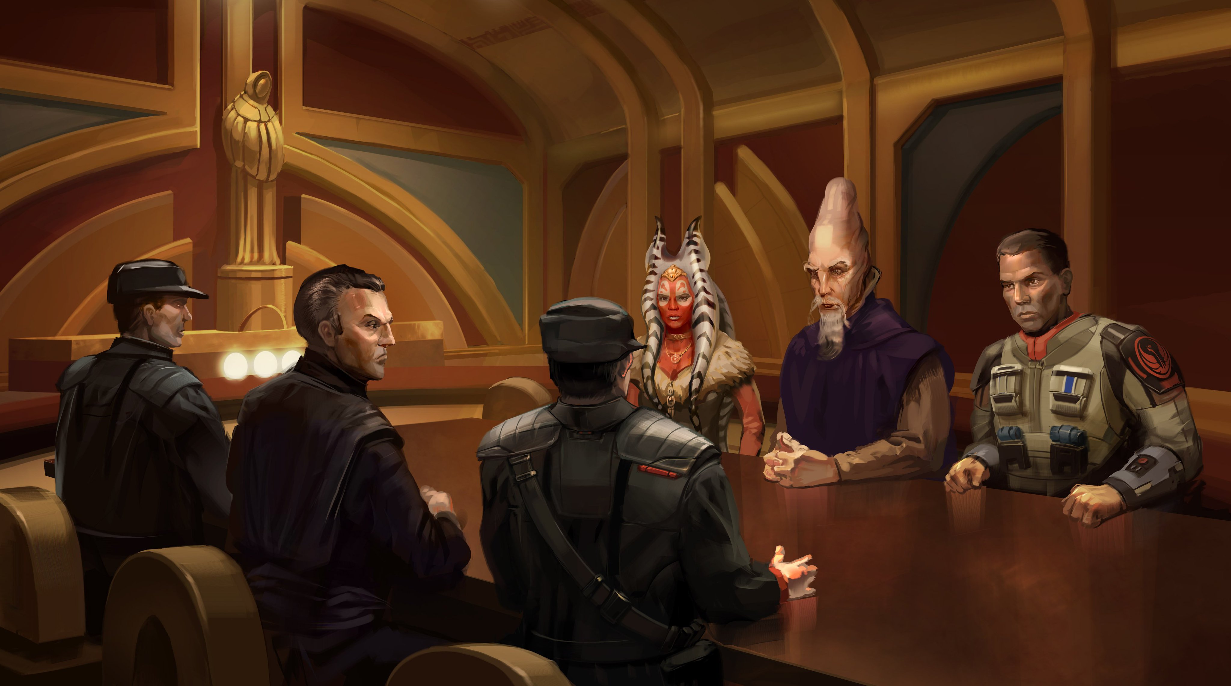 Alderaan peace conference appearance in Common Appearance