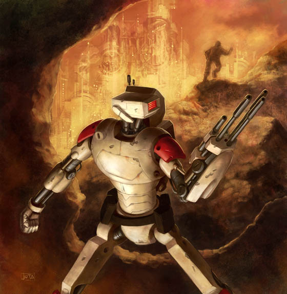 HKB-3 hunter-killer droid appearance in Common Appearance