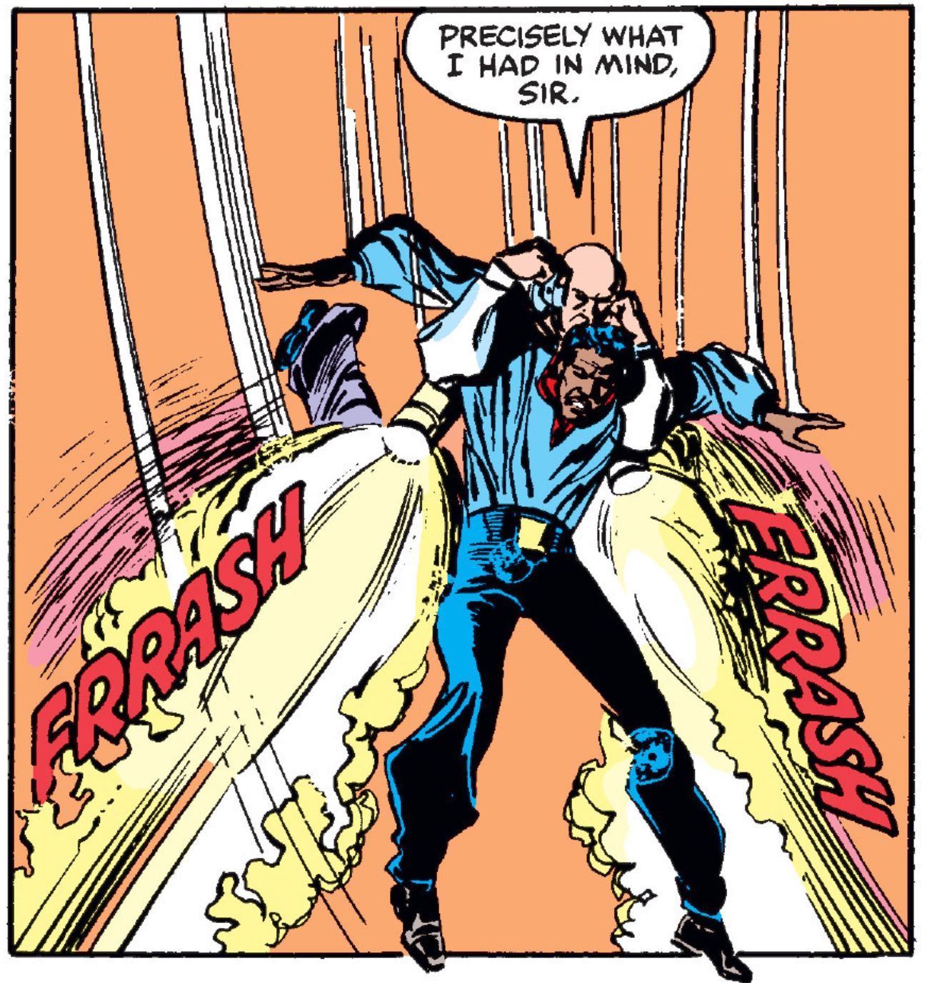 Lobot talks to Lando in Star Wars issue 57.