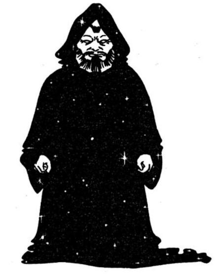 A Bimm impostor posing as Kadann, a Human dwarf