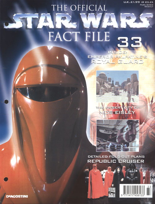 The Official Star Wars Fact File 33 appearance in Common Appearance