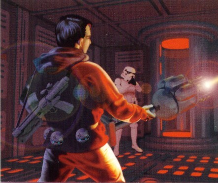 Topps card featuring Kyle Katarn