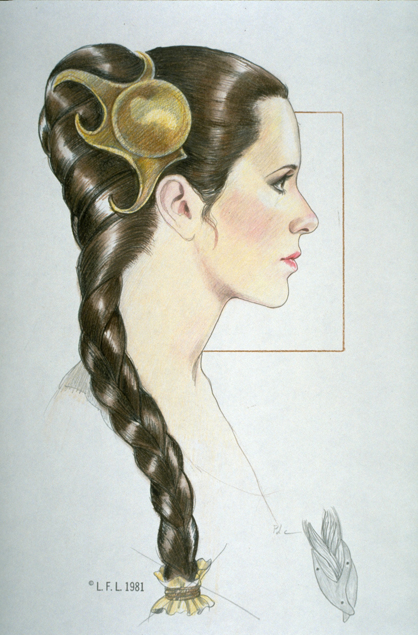 Marilee Heyer's 1981 illustration for Paul LeBlanc's hair design