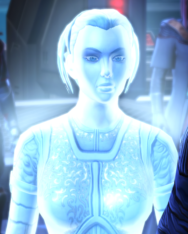 Surik preserved her consciousness after death in order to help Revan through the Force.