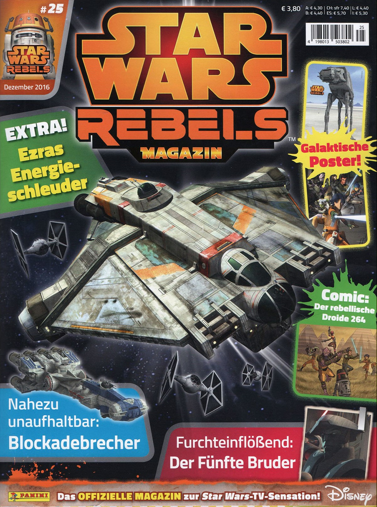 Star Wars Rebels Magazine 25 appearance 