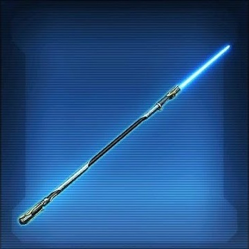 Senya Tirall's lightsaber pike appearance in Common Appearance