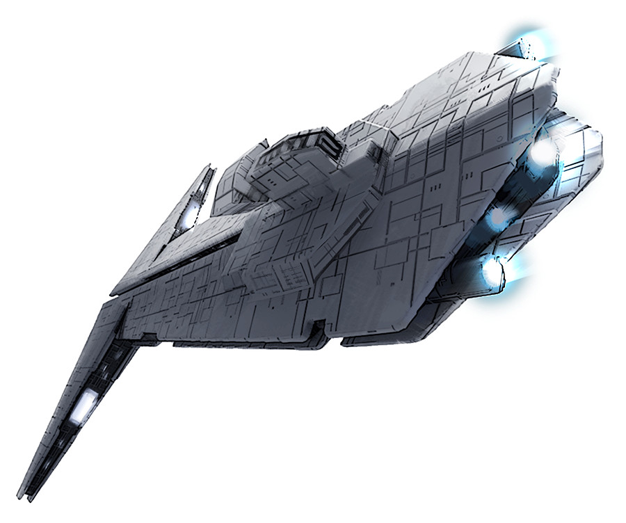 The Rebel Files included an illustration of what the Onager-class Star Destroyer may have looked like.