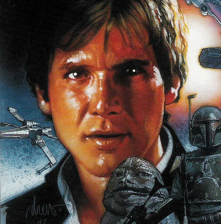 Han Solo, whom Badure served as a mentor for during his early years.