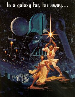 Star Wars Style B poster 1977