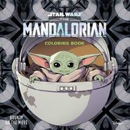 Star Wars The Mandalorian Coloring Book Bounty on the Move cover