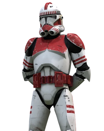 star wars red clone commander