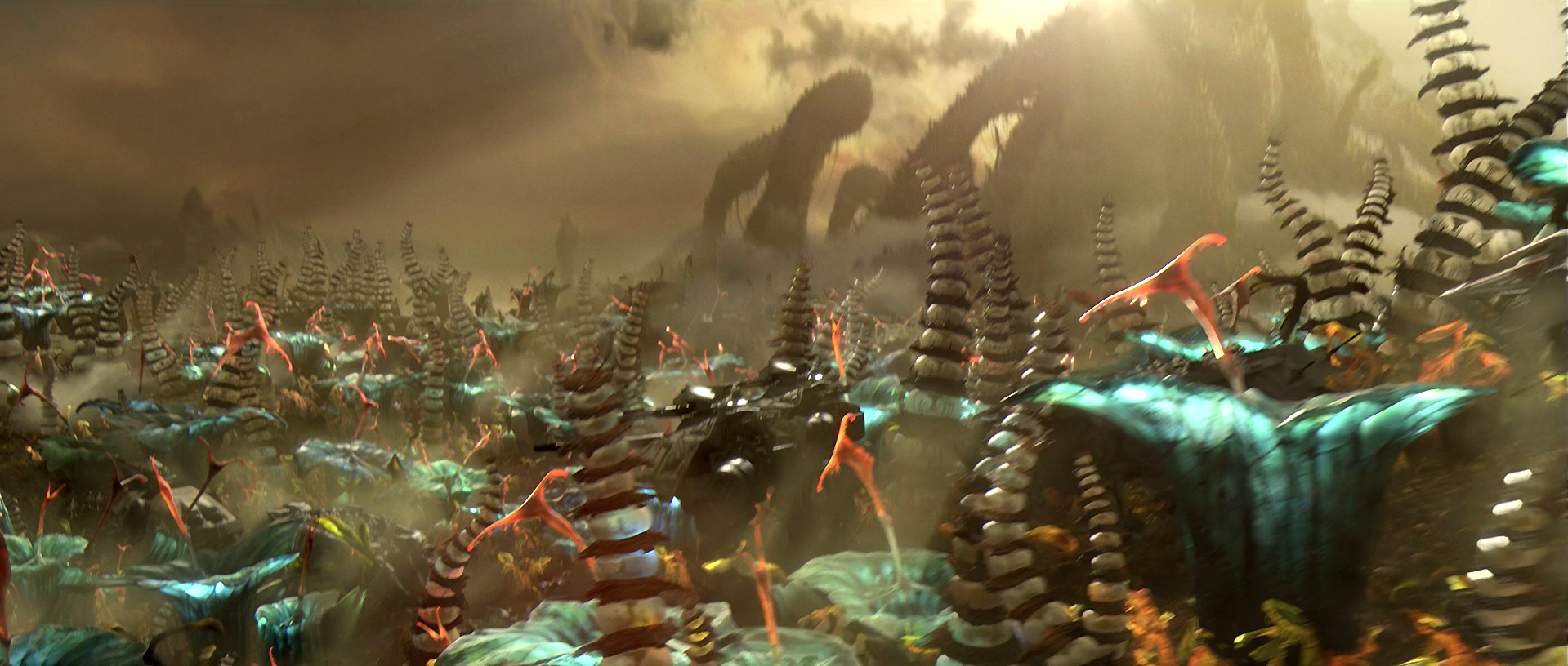 The jungles of Felucia during the Outer Rim Sieges.