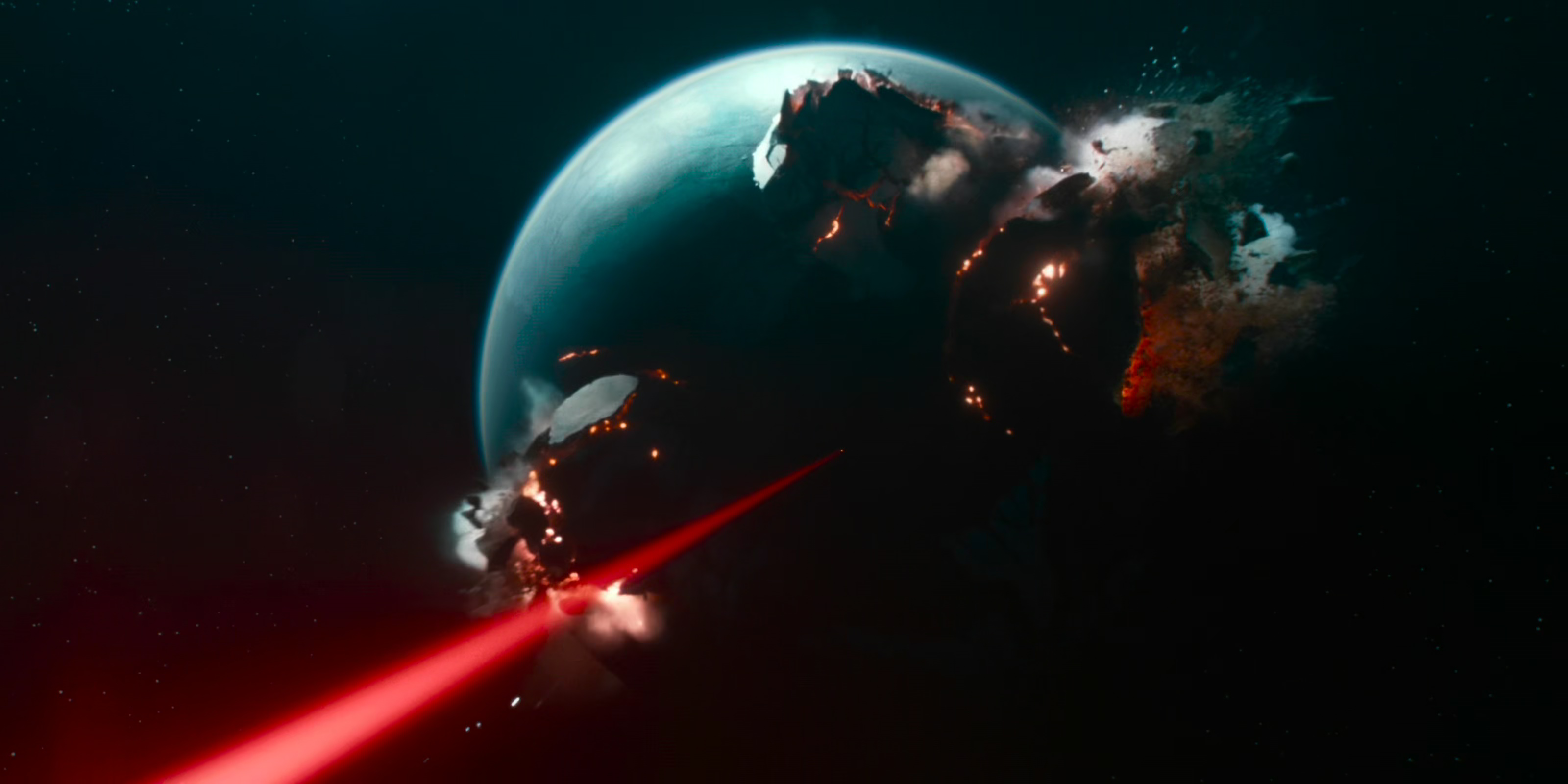 The planet Kijimi was destroyed as a demonstration of the Sith Eternal's power.