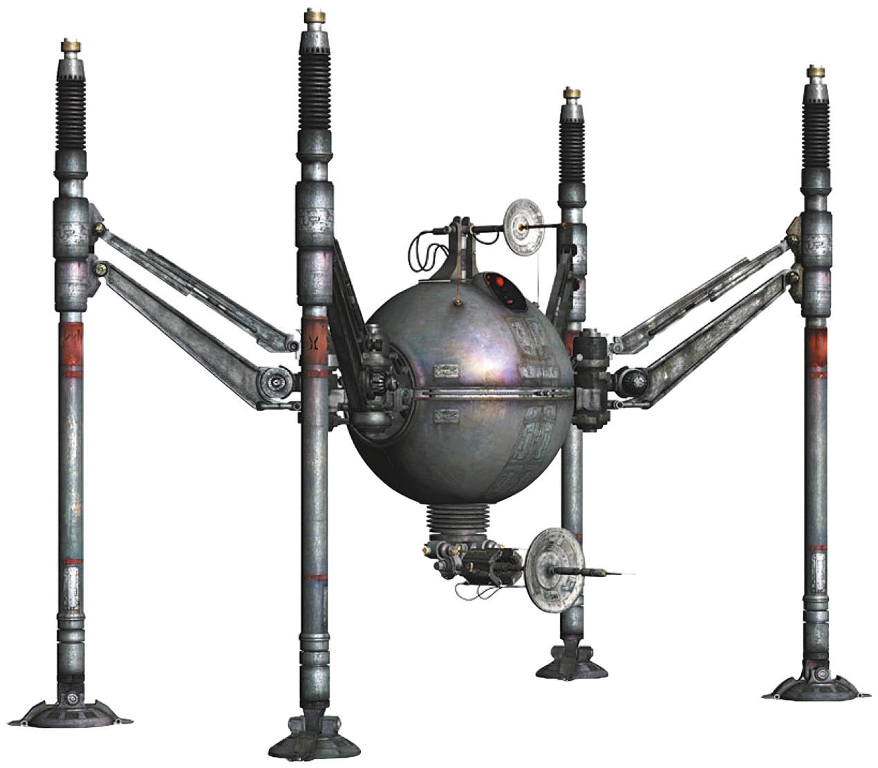 OG-9 homing spider droid appearance 