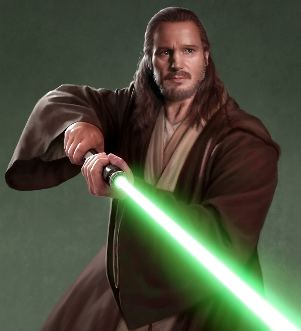 Jinn was skilled with a lightsaber, but disliked being considered a warrior.