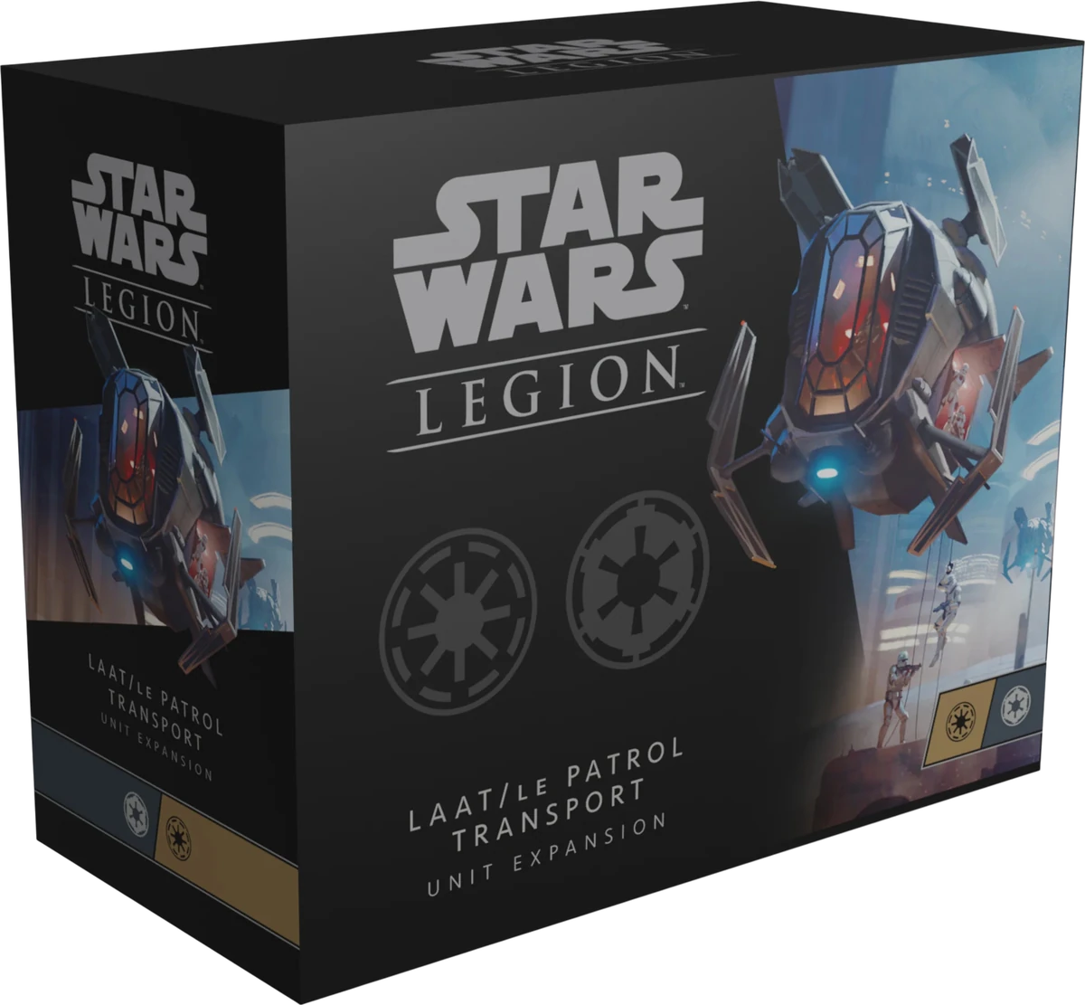 Feldherr Vassoio In Schiuma Per Star Wars Legion - Trasporto LAAT/le Patrol Transport, Compatibile Con Miniature, Made In Germany