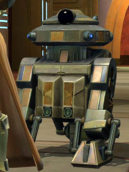 T7-series astromech droid appearance 
