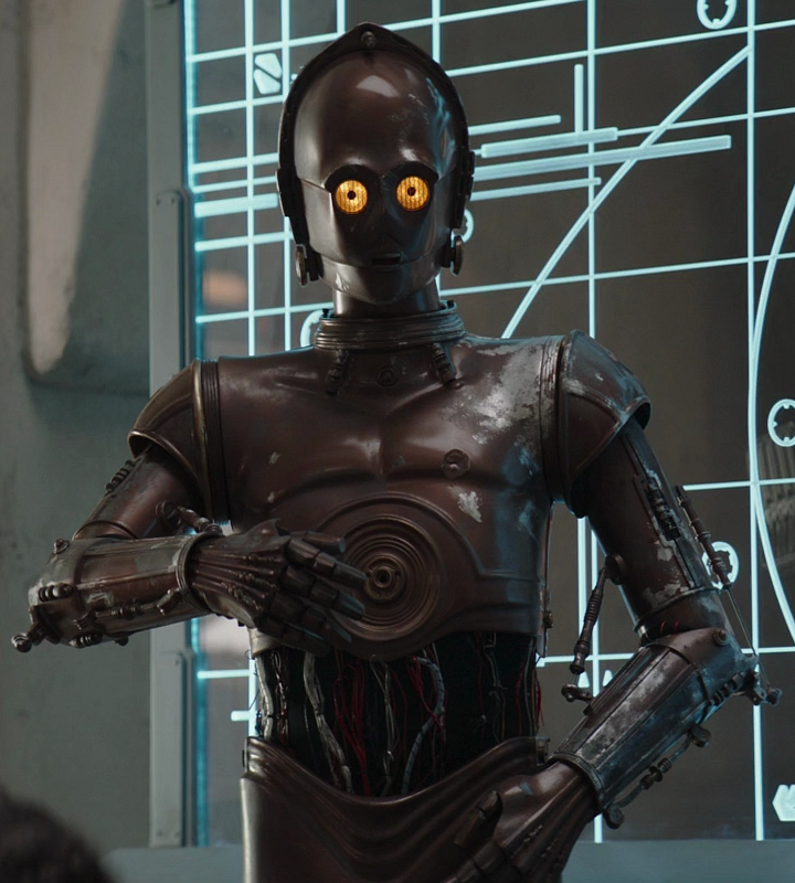 Unidentified protocol droid teacher appearance in Common Appearance