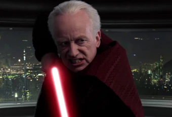 emperor palpatine lightsaber