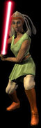 Dark Red was used by Adi Gallia and Leia Organa Solo, along with other Jedi as well.