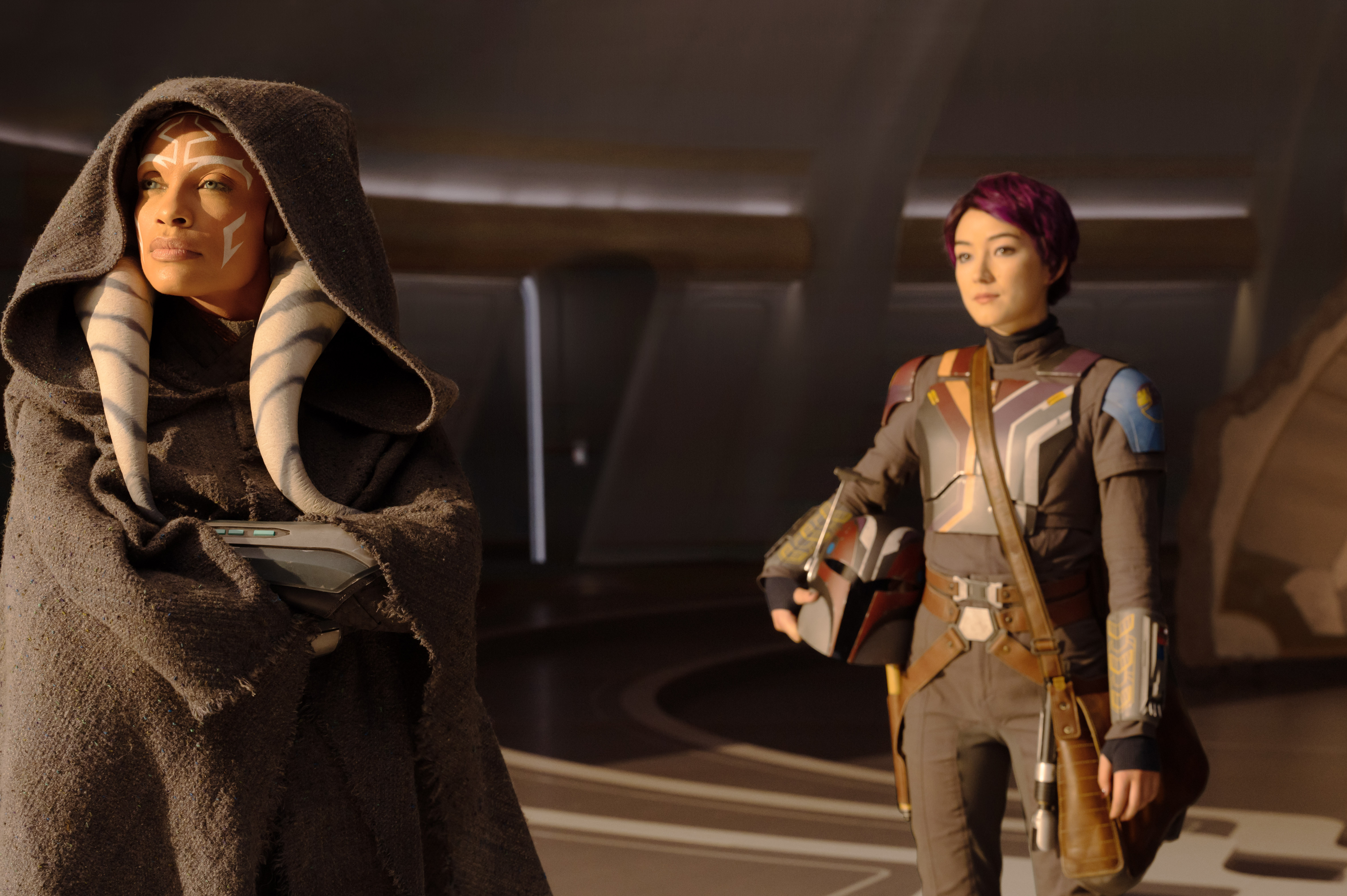 Sabine joins Ahsoka to search for Ezra and Grand Admiral Thrawn