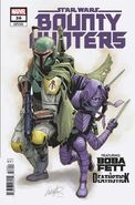 Boba Fett & Deathstick variant cover by Salvador Larroca