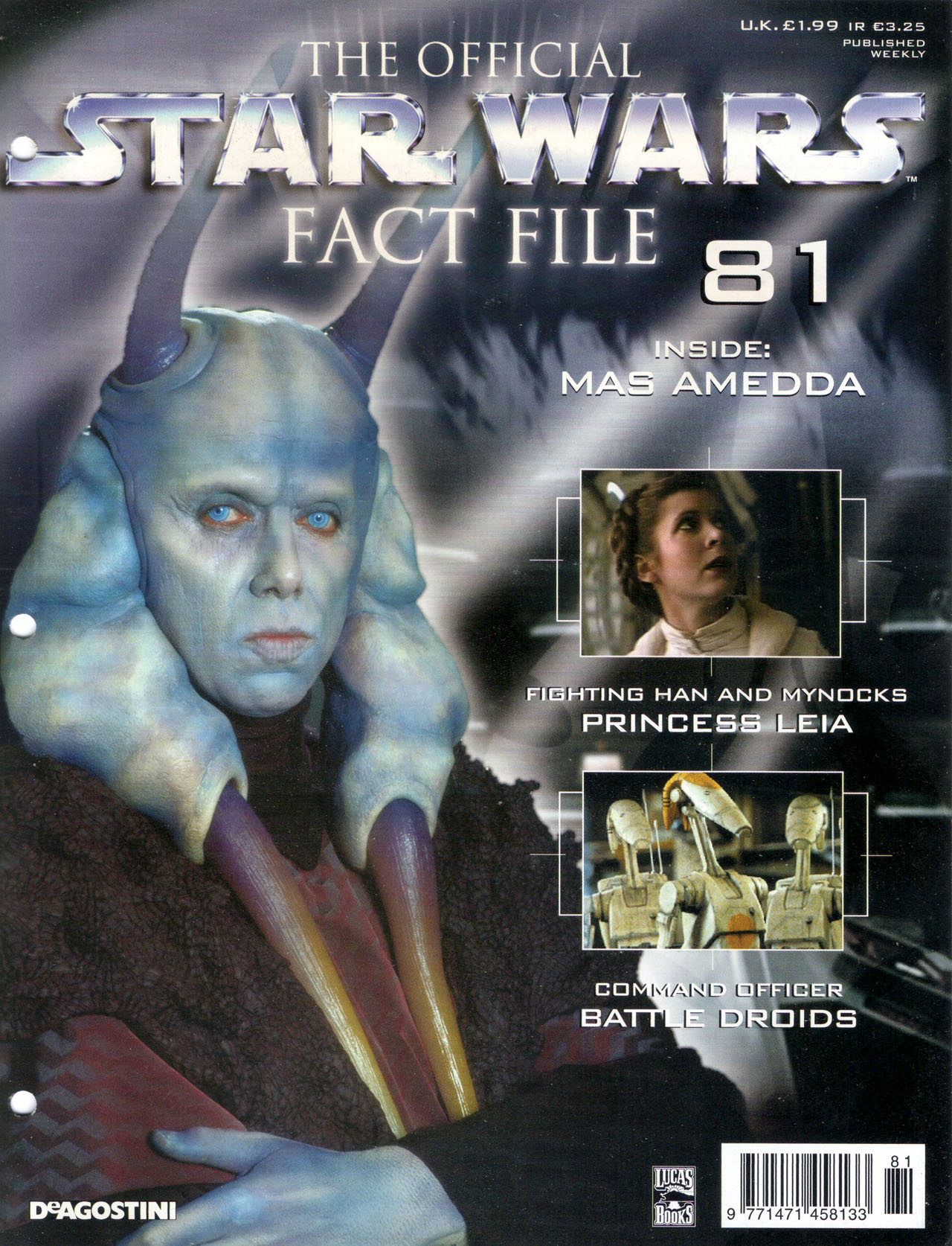 The Official Star Wars Fact File 81 appearance in Common Appearance