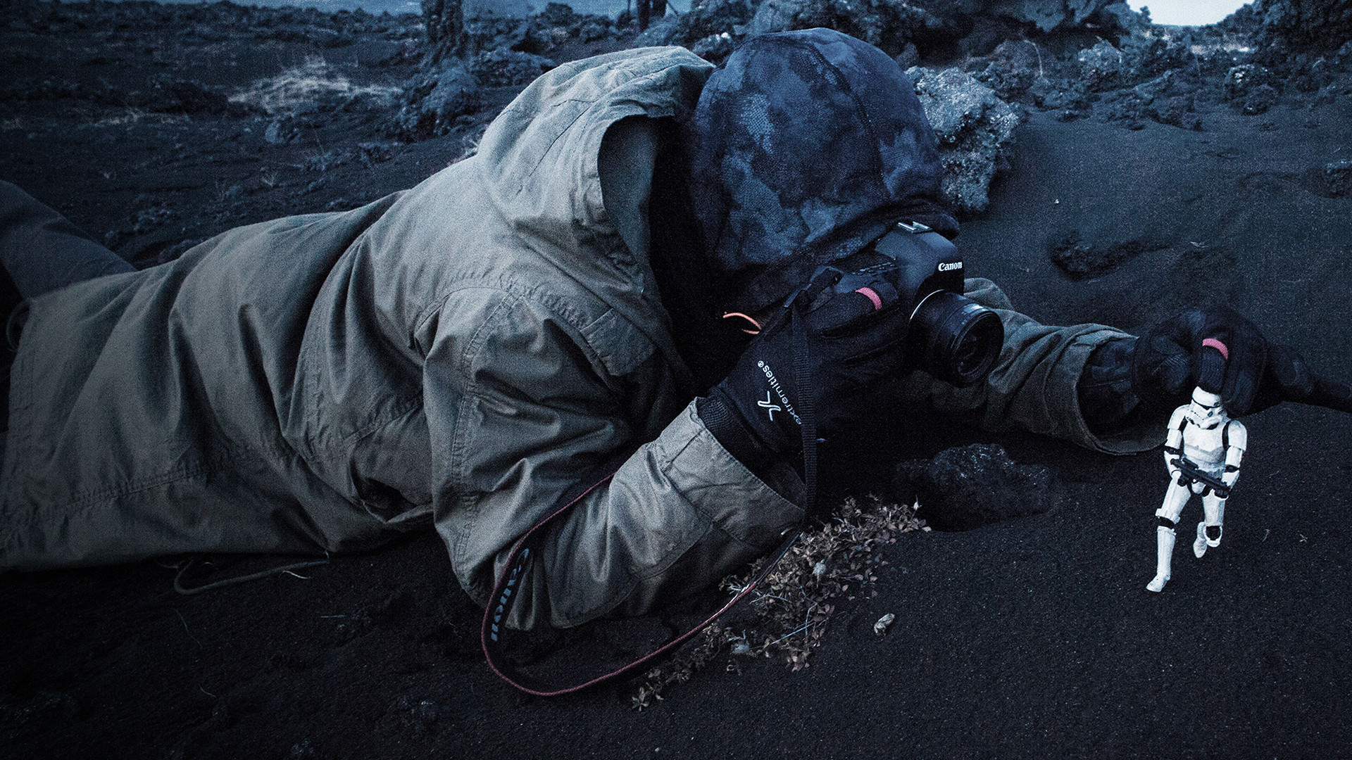 Star Wars Battlefront team member on Iceland, which served as a template for Sullust