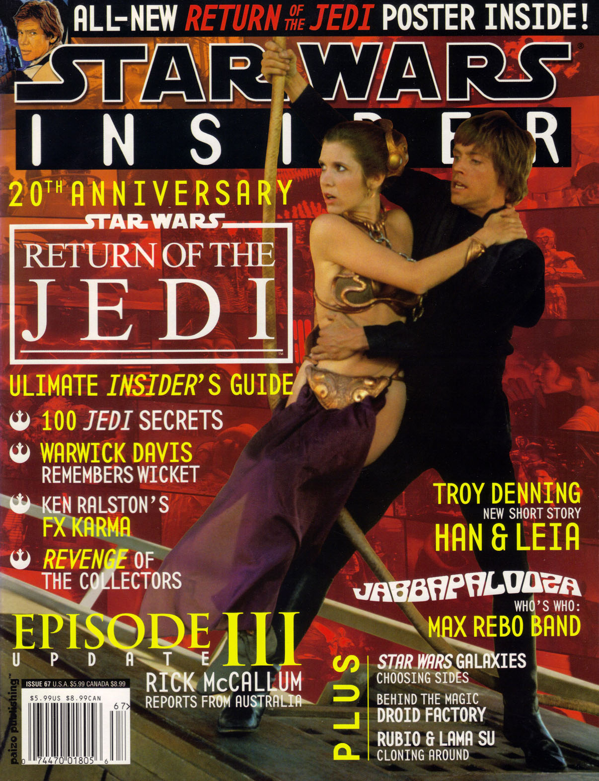 Star Wars Insider 67 appearance in Common Appearance