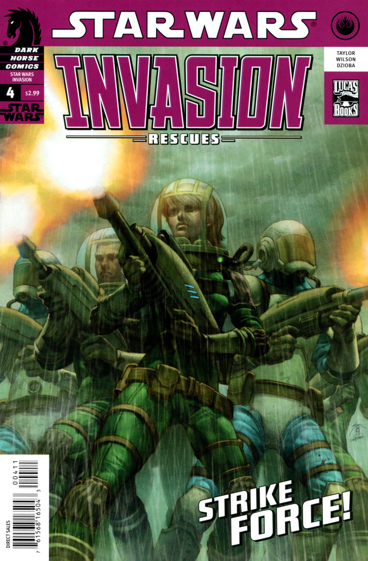 Invasion: Rescues 4 appearance in Common Appearance