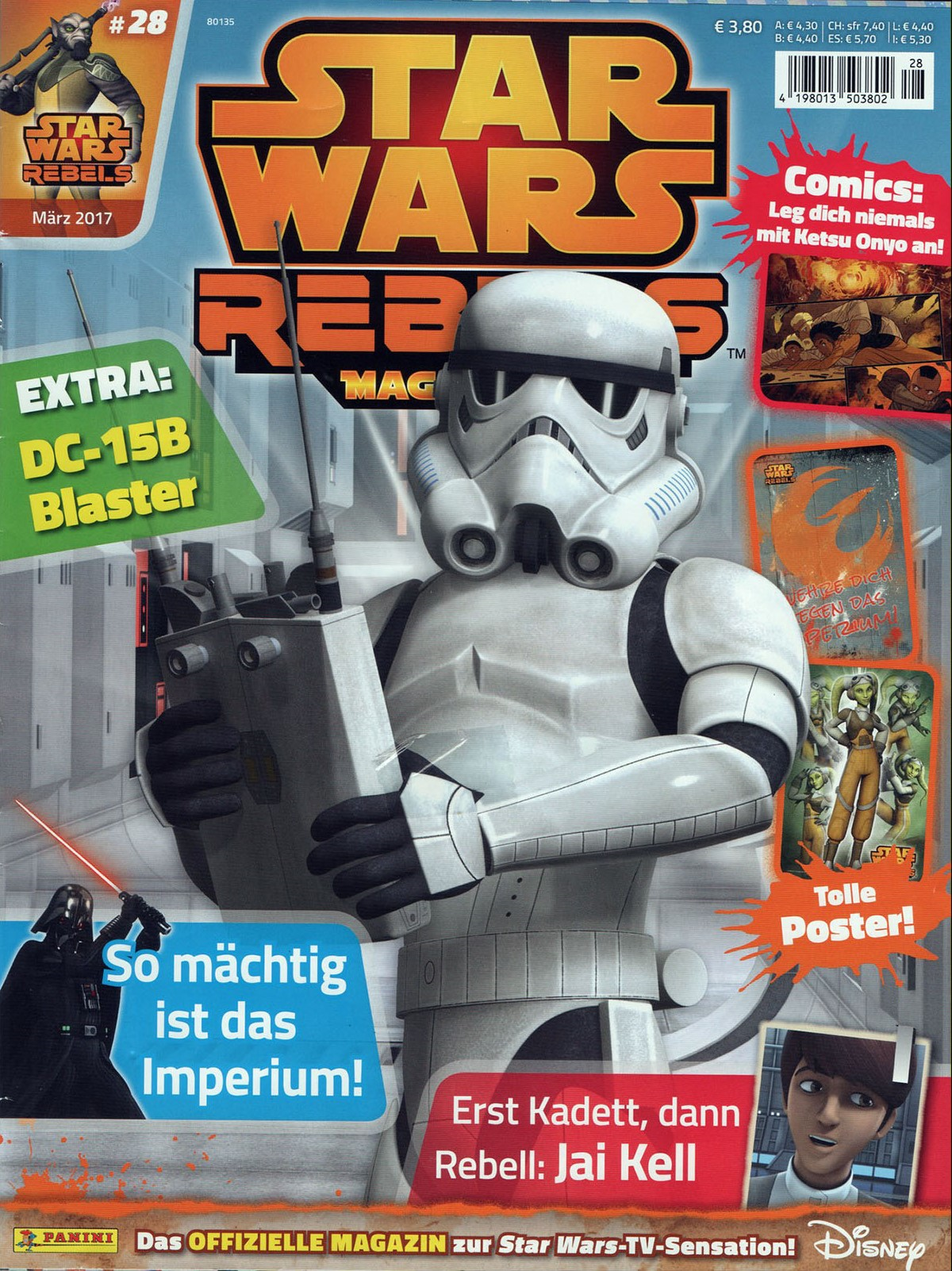 Star Wars Rebels Magazine 28 appearance 