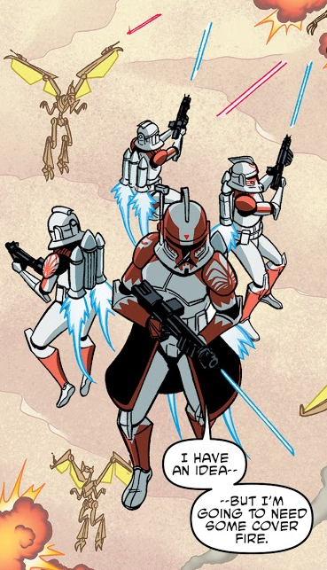 The 104th Battalion's Wolfpack squad fought on the Nexus during the early days of the Clone Wars.