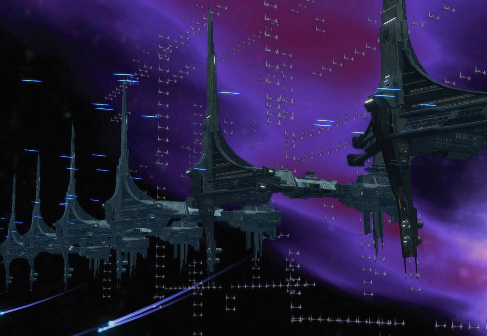 The Eternal Fleet is seen in action by those outisde Zakuul.