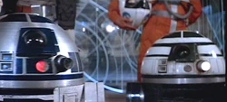 R2-D2 & R2-X2 bij de Briefing