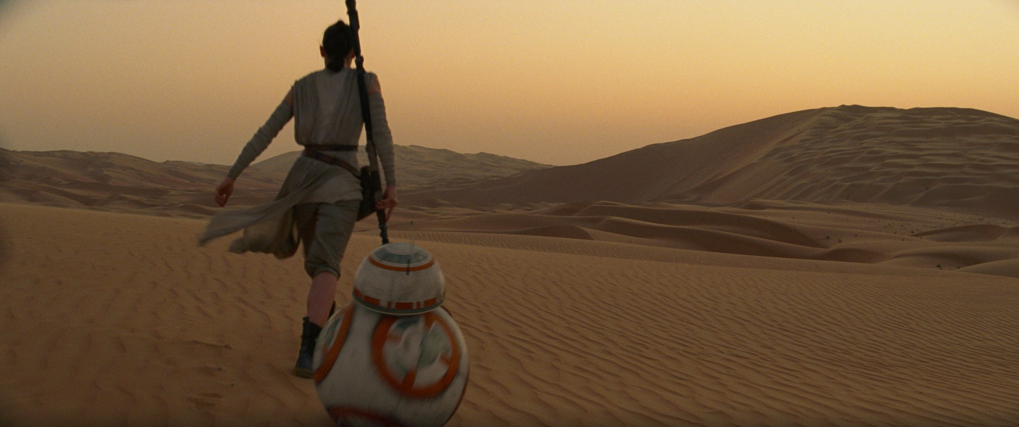 Rey's life was changed by a fateful encounter with BB-8, a droid that possessed a fragment of the map to Luke Skywalker.