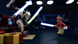 Obi-Wan Kenobi duels General Grievous