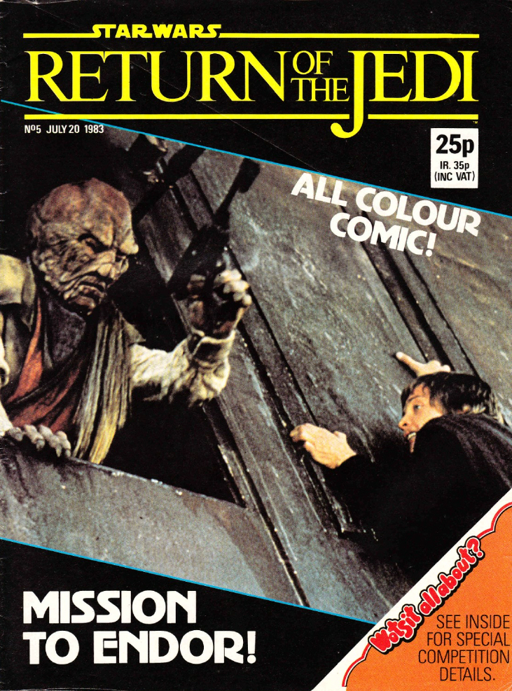 Return of the Jedi Weekly 5 appearance in Common Appearance