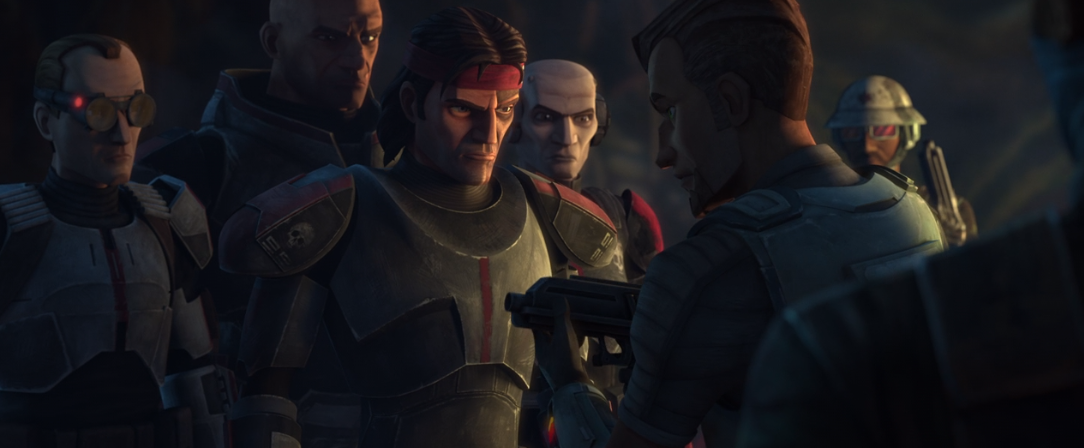 Saw Gerrera allowed the clones to choose whose side they wanted to be loyal to.