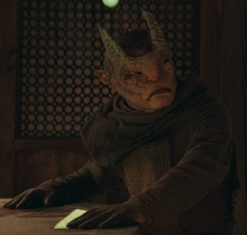 Unidentified horned species appearance 