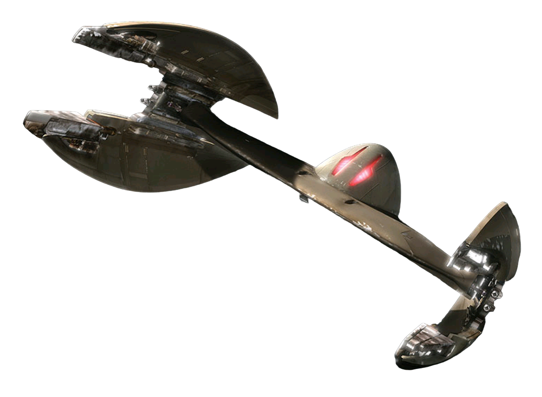 A vulture droid in flight mode